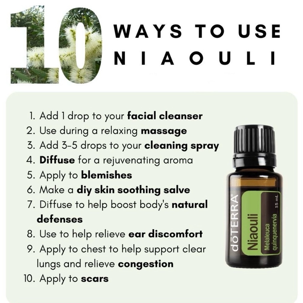 Niaouli Essential Oil - doTERRA, 15ml - Picture 8 of 11